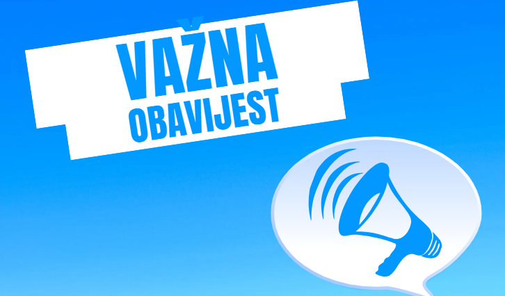 VAŽNO – ŠKOLSKE MARENDE
