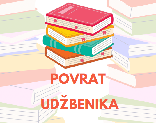 OBAVIJEST O POVRATU UDŽBENIKA