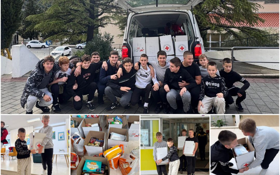 AKCIJA “JEDAN RAZRED, JEDAN PAKET” I OVE GODINE USPJEŠNA!