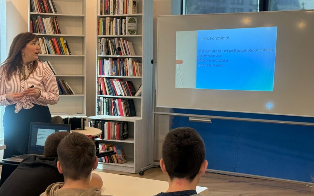 IZVANUČIONIČKA NASTAVA UČENIKA ŠESTIH RAZREDA