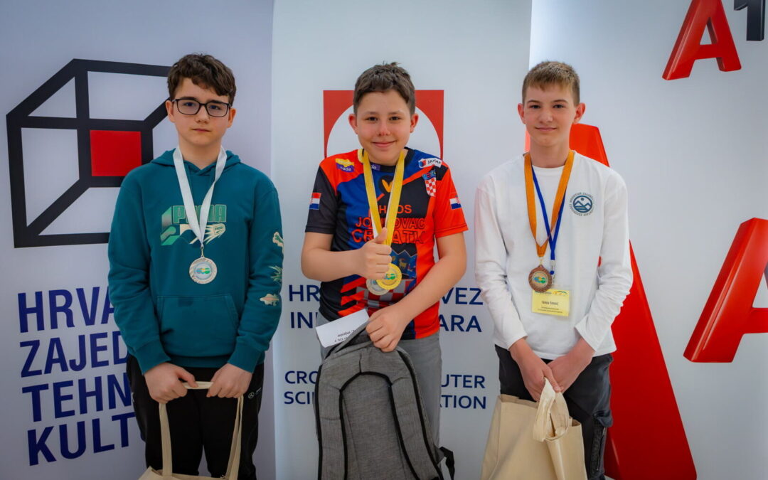 GRADONAČELNIKOVA ČESTITKA IVANU ŠIMIĆU NA OSVAJANJU TREĆEG MJESTA NA DRŽAVNOM NATJECANJU IZ INFORMATIKE