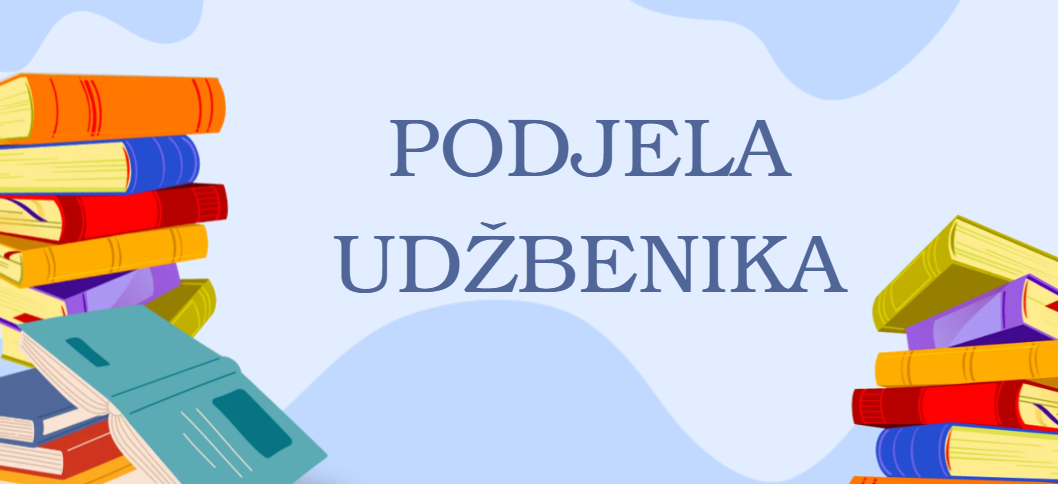 OBAVIJEST ZA UDŽBENIKE