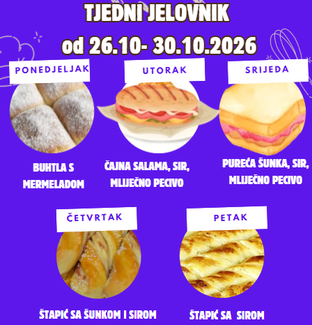 PREHRANA OD 26. – 30.10.2026